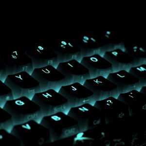 glow in the dark keyboard